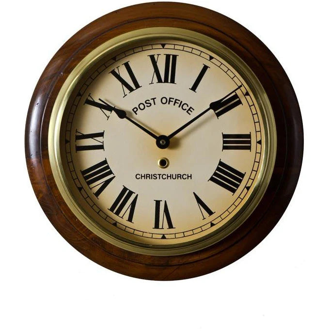 Handcrafted Post Office Clock – Large
