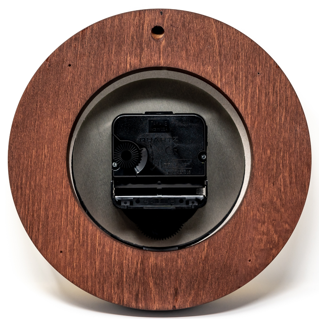 Popular Mahogany &amp; Brass  170mm Tide Clock