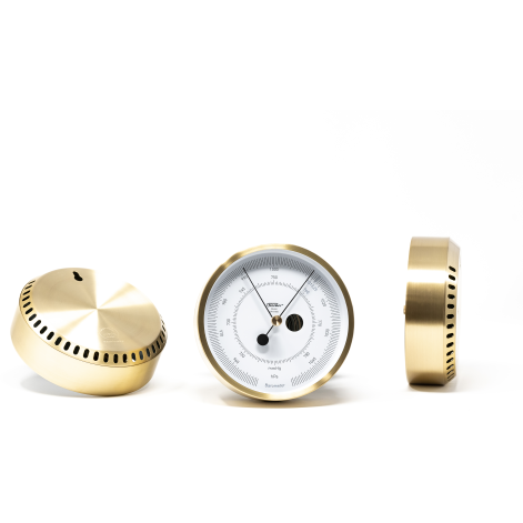 Designer POLAR Instruments - Thermometer Polished Brass
