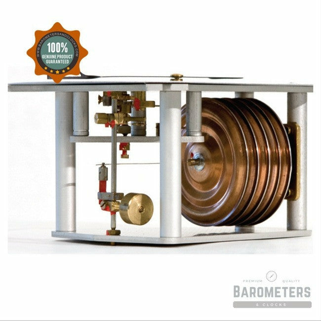 Precision Aneroid Polished Brass Precision Barometer-Navigator