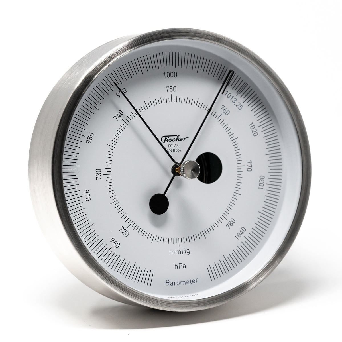 POLAR Instruments - Stainless Steel Barometer