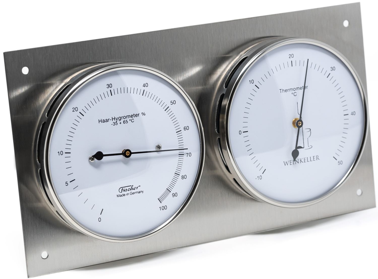 wine gauge on a wall