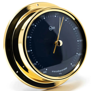 Barigo Regatta Barometer Clock Hygrometer Thermometer Combo