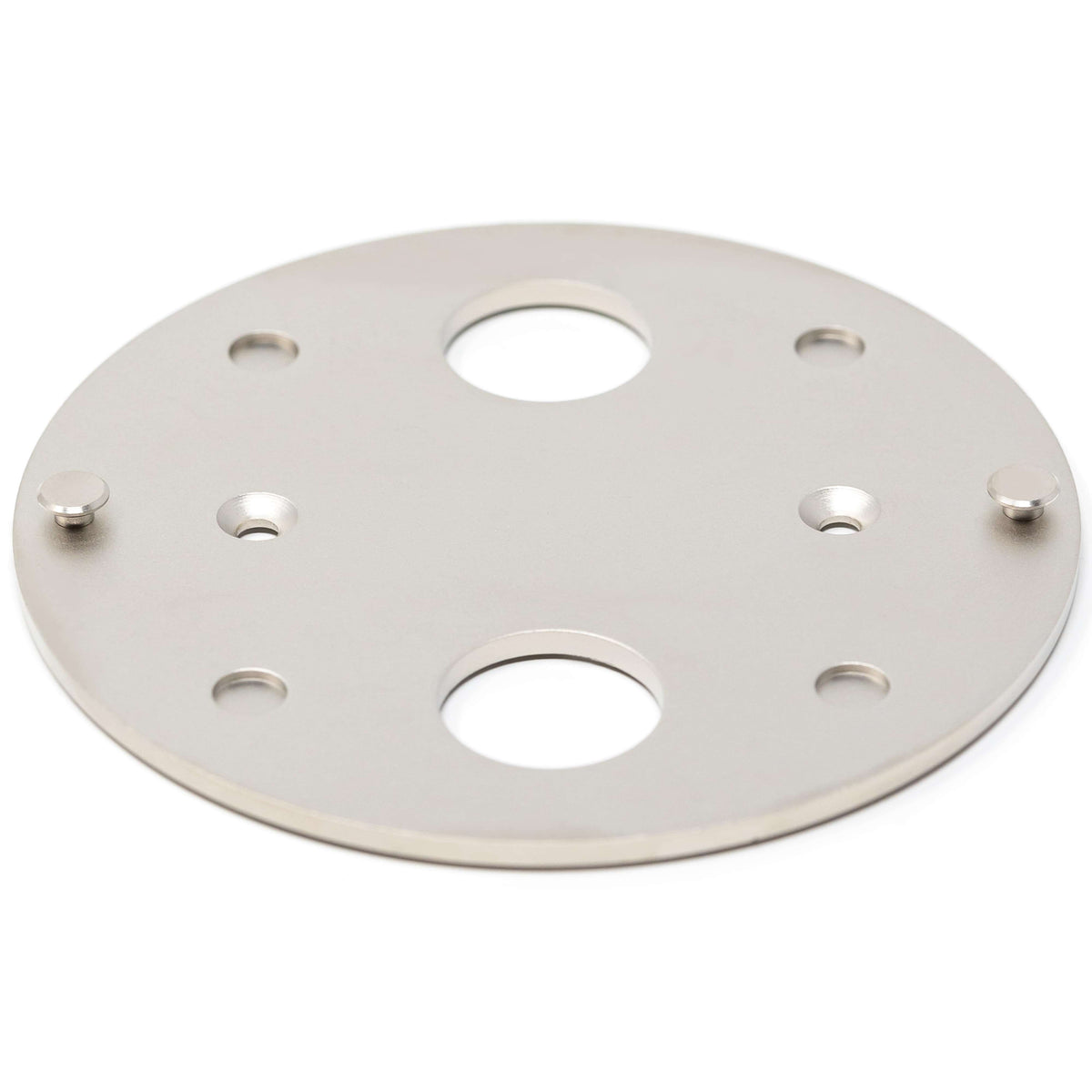 Barigo Orion Barometer | Polished Chrome with Silver Face | 100 mm |823RFPO