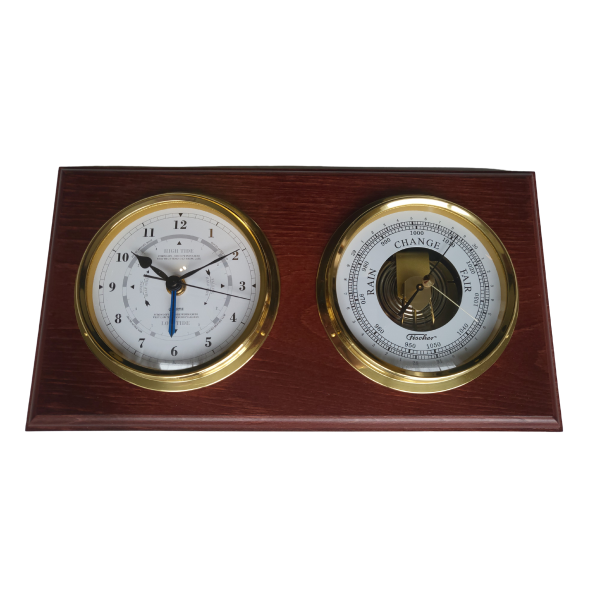 Barometer &amp; Tide Clock Combination