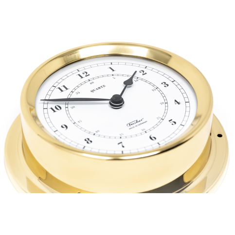 German Made Brass Clock