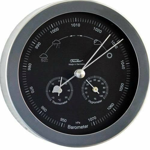In &amp; Outdoor Fischer Modern Barometer Weather Station