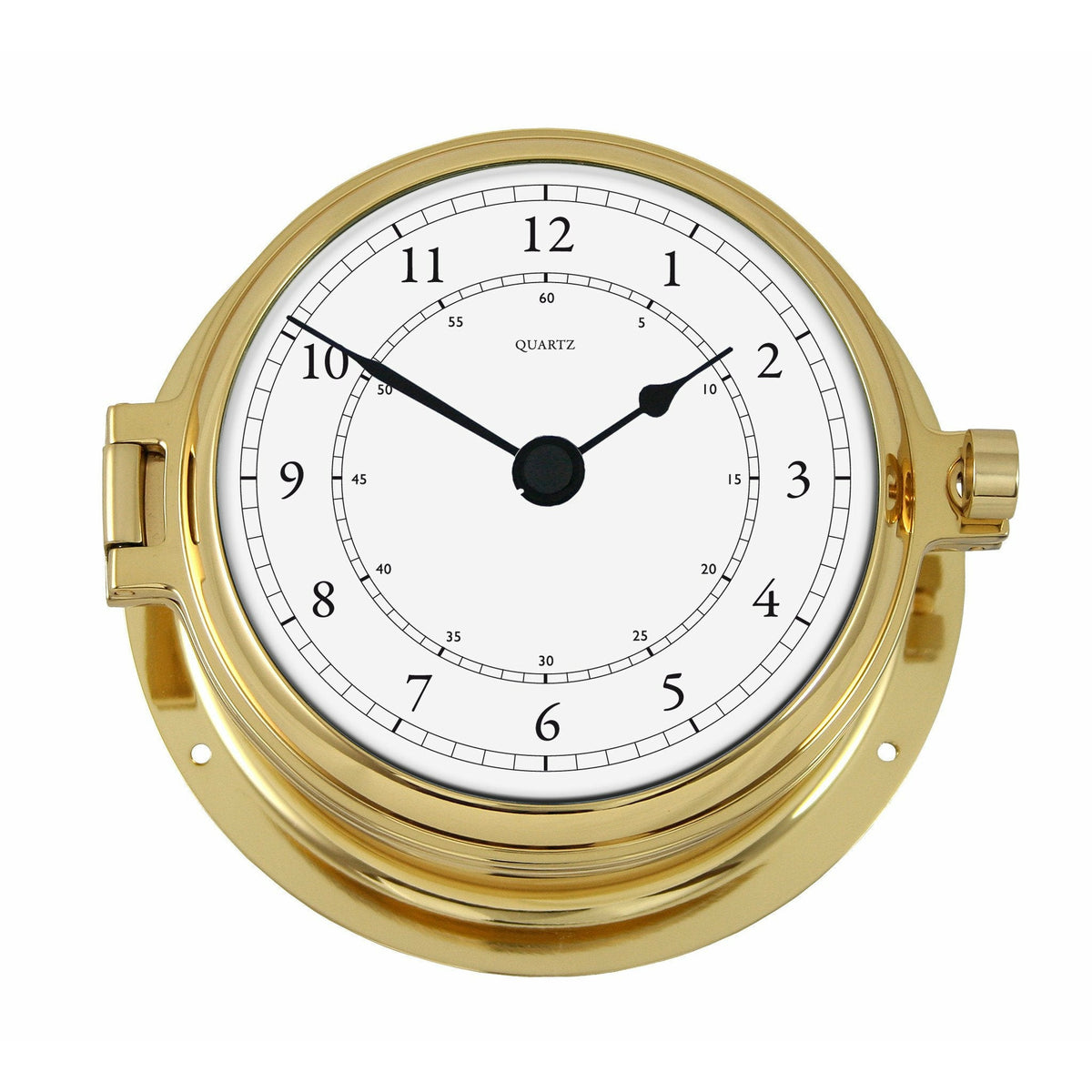 brass clock 