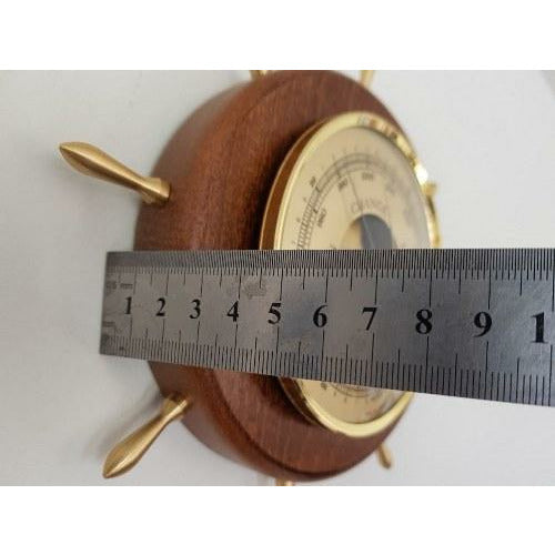Ships Wheel Barometer