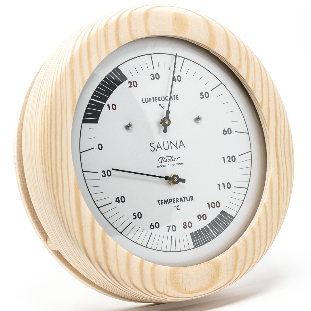 Sauna Thermometer &amp; Hygrometer – Essential Tools for Perfect Sauna Conditions