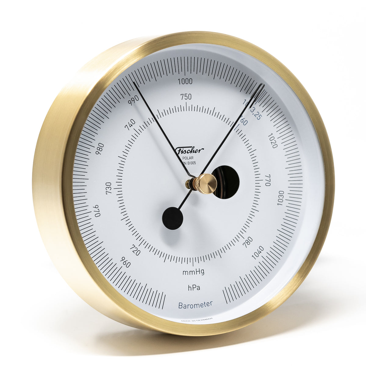 Designer POLAR Instruments -  Barometer Brushed Brass