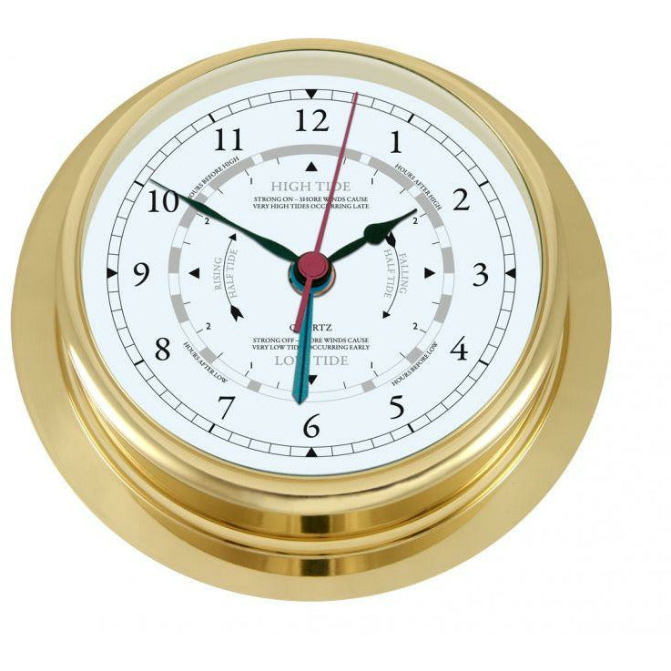 Large Brass Tide Clock